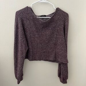 Sweater Crop Top